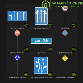 Gói iClone Đường quốc lộ