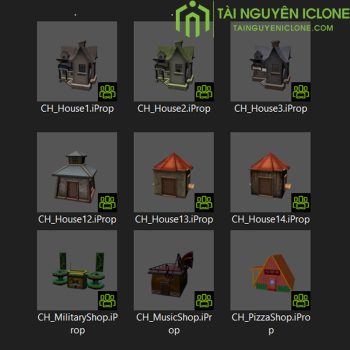 Gói iClone Ngôi nhà hoạt hình