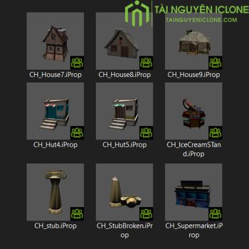Gói iClone Ngôi nhà hoạt hình