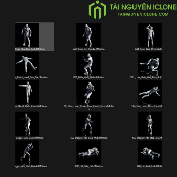iclone-motion-Human-Mocap-Pistol-Stunt
