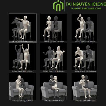 iclone-motions-Classical-Cartoon-Sit-n'-Talk-Interaction