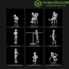 motions-iclone-Classical-Cartoon-Kids'-Moves