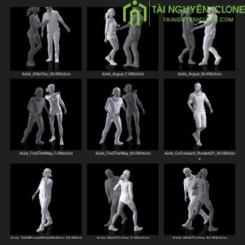 Gói Chuyển Động iClone Trạm ga cuối