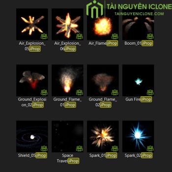 Gói hiệu ứng Chiến tranh cho iclone 8