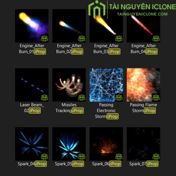 Gói hiệu ứng Chiến tranh cho iclone 8