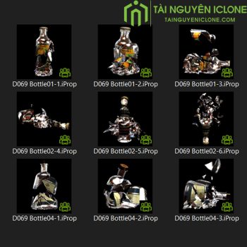 Gói hiệu ứng Đồ nhà bếp bị vỡ cho iclone 8