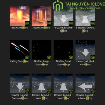 Gói hiệu ứng Hiện tượng tự nhiên cho iclone 8