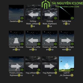 Gói hiệu ứng Hiện tượng tự nhiên cho iclone 8