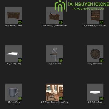 Gói iClone Các ngôi nhà