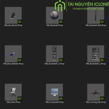 Gói iClone Các ngôi nhà