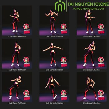 Gói iClone Câu lạc bộ nhảy