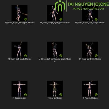 Gói iClone Chị em yêu tinh