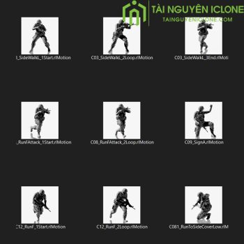 Gói iClone Chiến đấu bằng súng trường