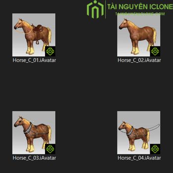 Gói iClone Chủ đề ngựa