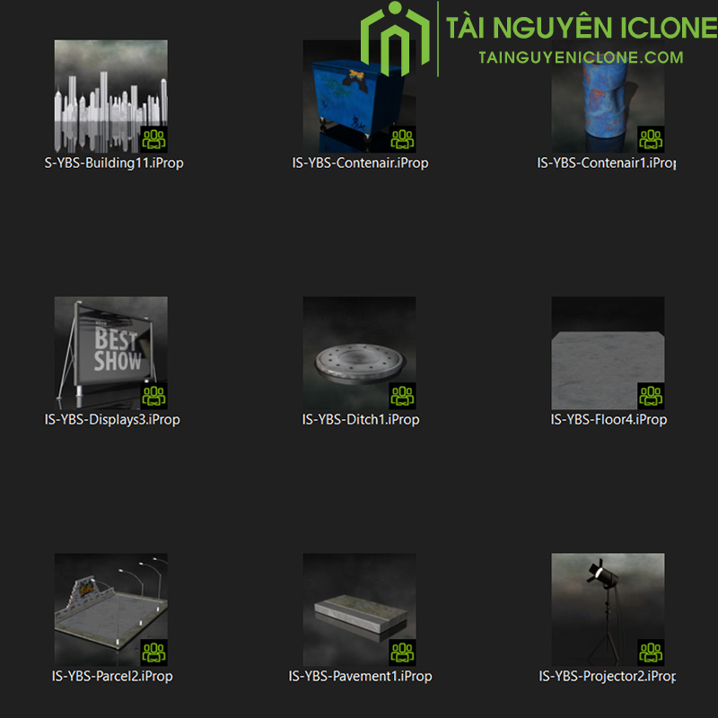 Gói iClone Chương trình truyền hình