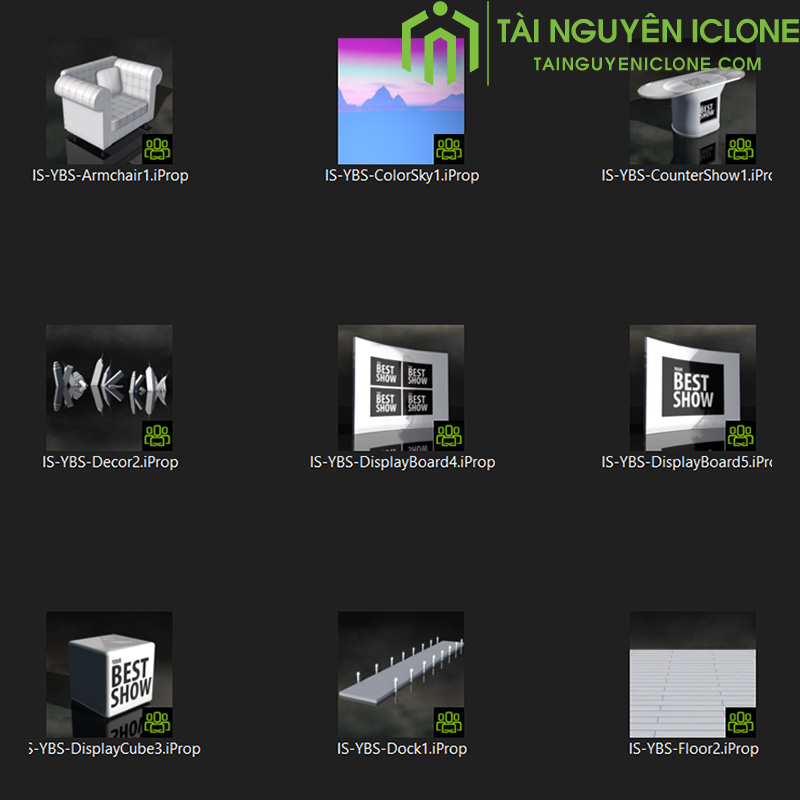 Gói iClone Chương trình truyền hình
