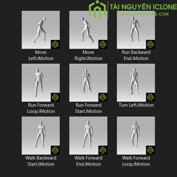 Gói iClone Chuyển động phim kinh dị