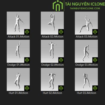 Gói iClone Chuyển động phim kinh dị