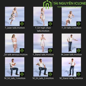 Gói iClone Chuyển động quyến rũ và lịch lãm