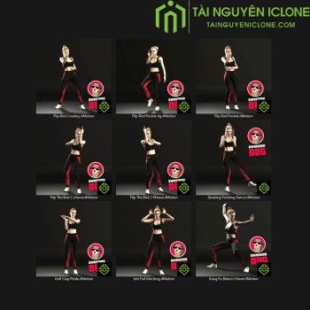 Gói iClone Cử chỉ chế nhạo và xúc phạm
