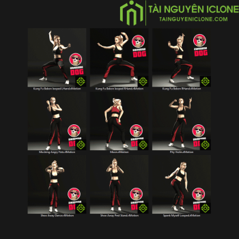 Gói iClone Cử chỉ chế nhạo và xúc phạm