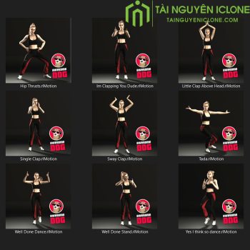 Gói iClone Cử chỉ đồng ý và ăn mừng