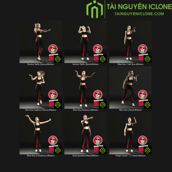 Gói iClone Cử chỉ gây chú ý