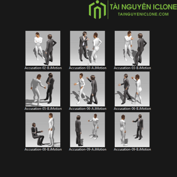 Gói iClone Cuộc tranh luận 2 người