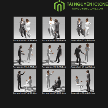 Gói iClone Cuộc tranh luận 2 người