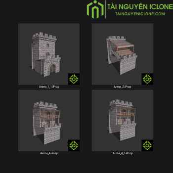 Gói iClone Đấu trường giả tưởng