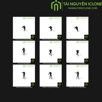 Gói iClone Đẩy hay kéo cửa TNIC