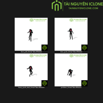 Gói iClone Đẩy hay kéo cửa TNIC