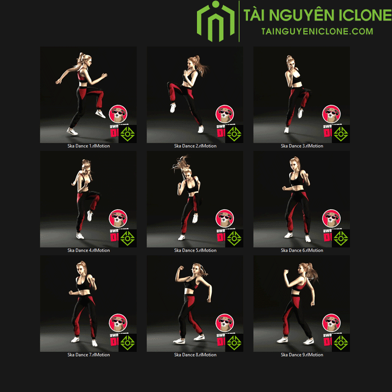 Gói iClone Điệu nhảy Ska
