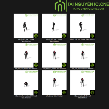 Gói iClone Đứng hay ngồi quan sát TNIC