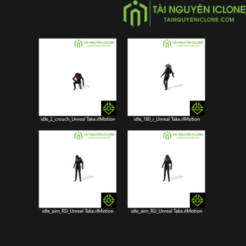 Gói iClone Đứng hay ngồi quan sát TNIC