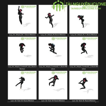 Gói iClone Hành động trong trận đấu