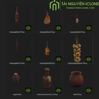 Gói iClone Kho thực phẩm
