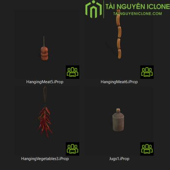 Gói iClone Kho thực phẩm