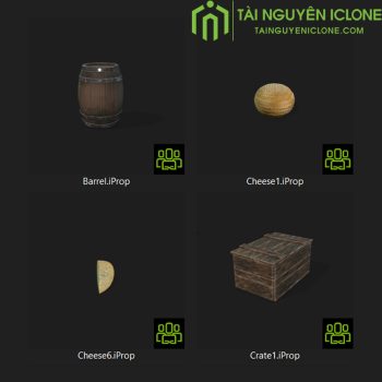 Gói iClone Kho thực phẩm