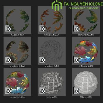 Gói iClone Khu cây thường xuân