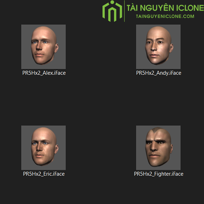 Gói iClone Khuôn mặt