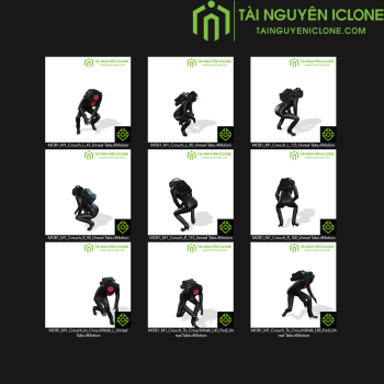 Gói iClone Kỹ năng di chuyển TNIC