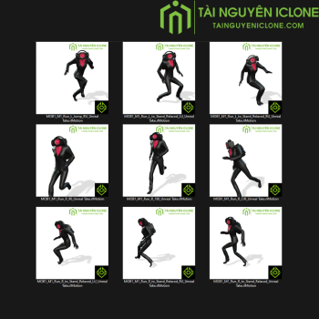 Gói iClone Kỹ năng di chuyển TNIC