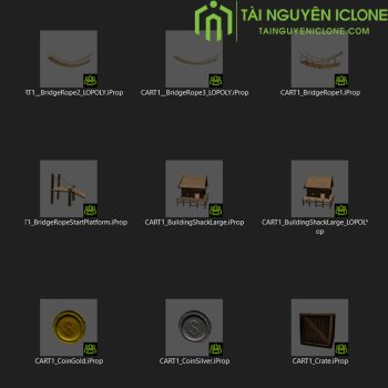 Gói iClone Làng hoạt hình 1