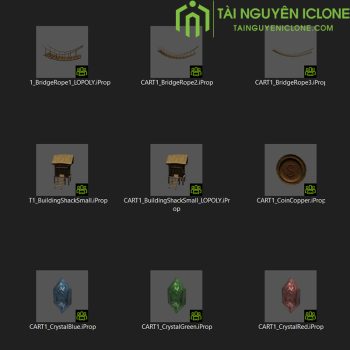 Gói iClone Làng hoạt hình 1