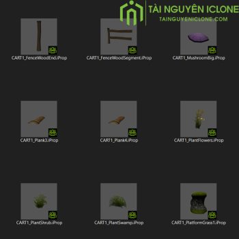 Gói iClone Làng hoạt hình 1