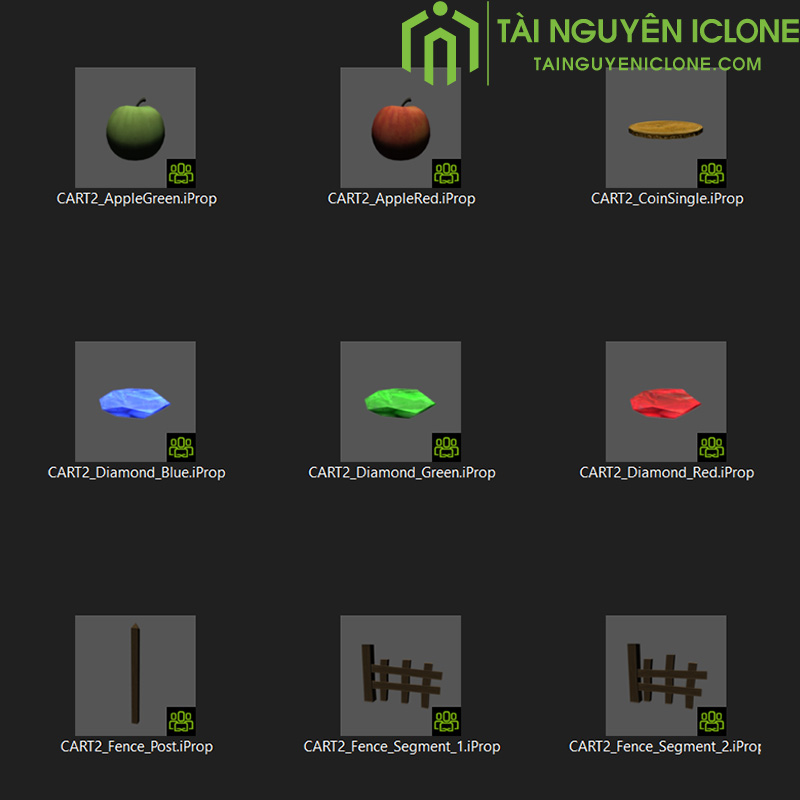 Gói iClone Làng hoạt hình 2