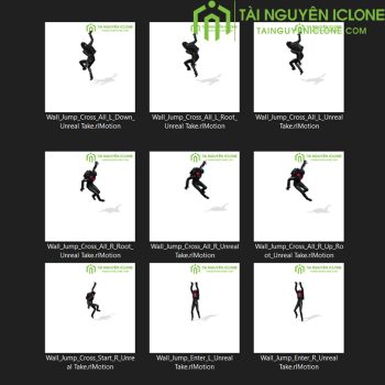 Gói iClone Leo trèo tường TNIC