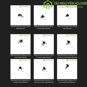Gói iClone Leo trèo tường TNIC