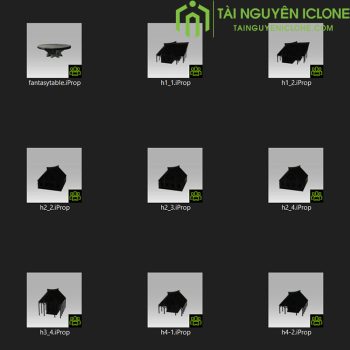 Gói iClone Ngôi làng yêu tinh
